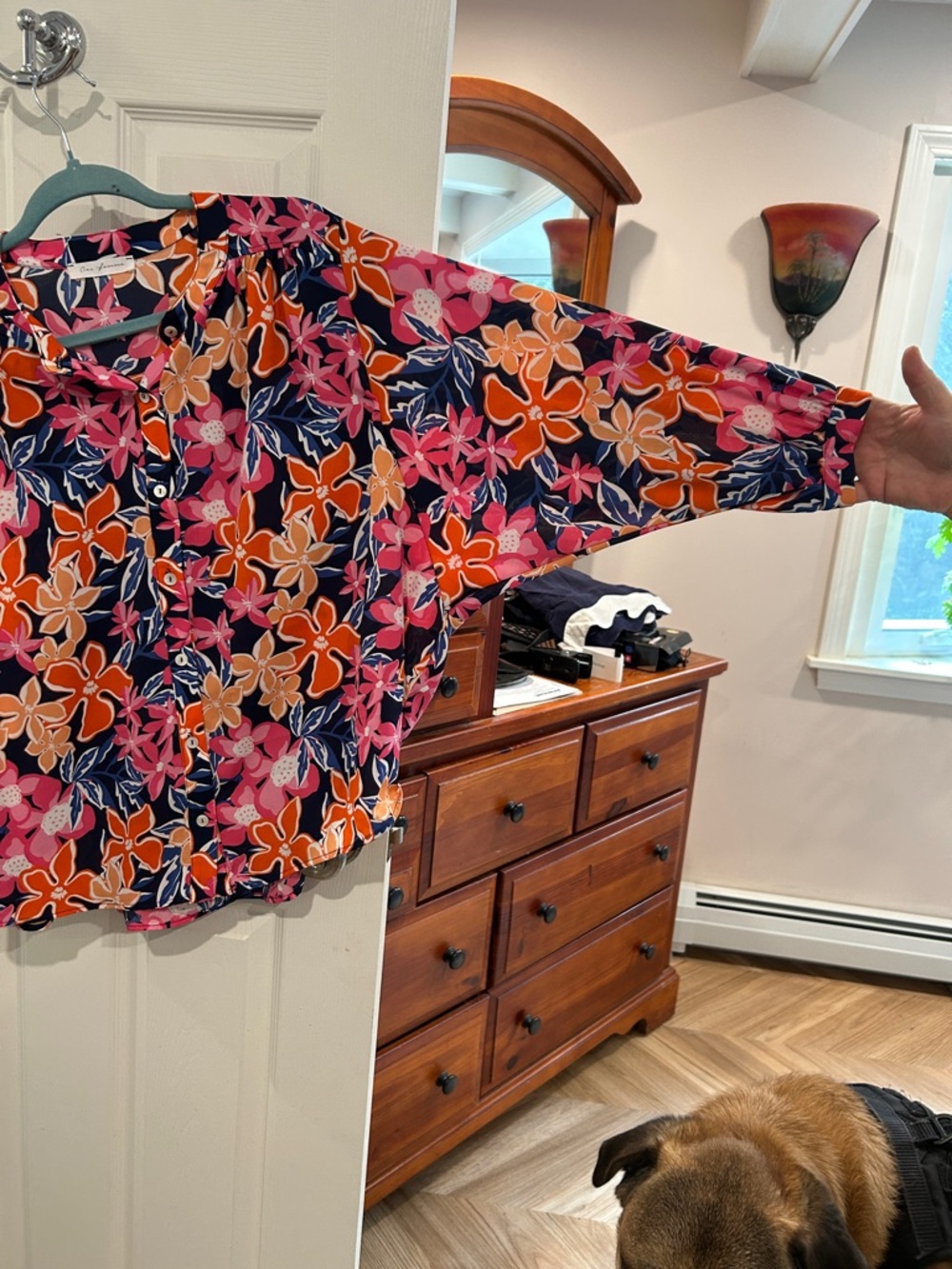Colorful soft comfortable top. - Picture 5 of 6